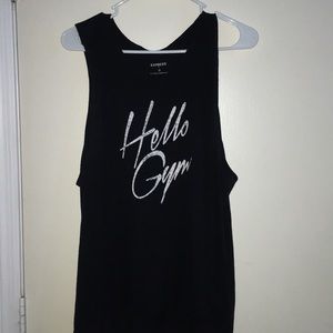 Workout “Hello Gym” tank